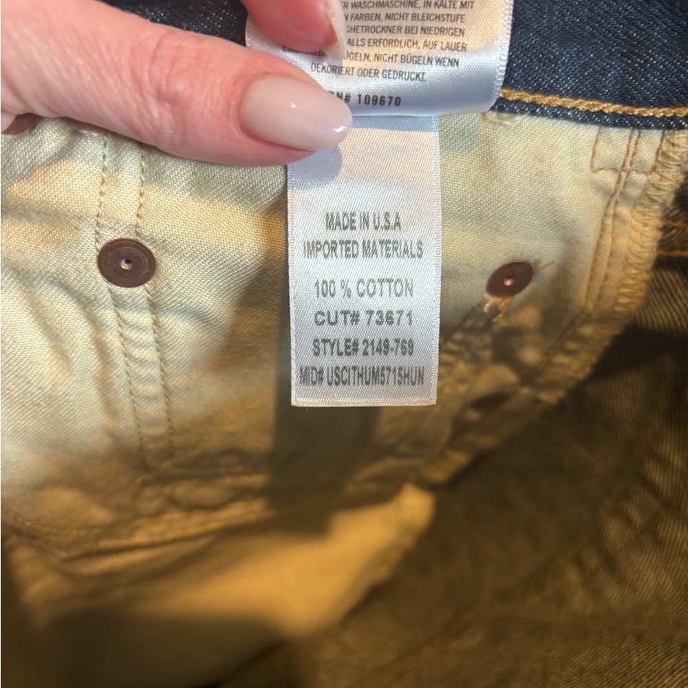Citizens of Humanity Miro Jeans Dark rinse in Amherst - Barrel fit. Sz 27 - Picture 10 of 10